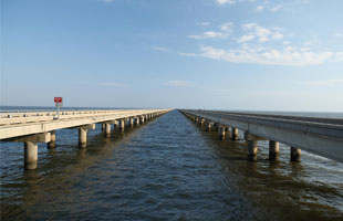 The Lake Pontchartrain Causeway